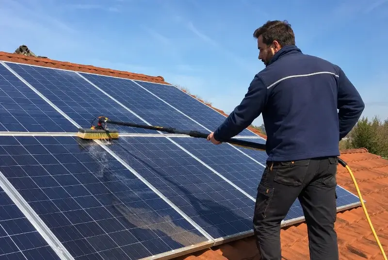Nettoyage et entretien de panneaux solaires à Saint-Nizier-du-Moucherotte